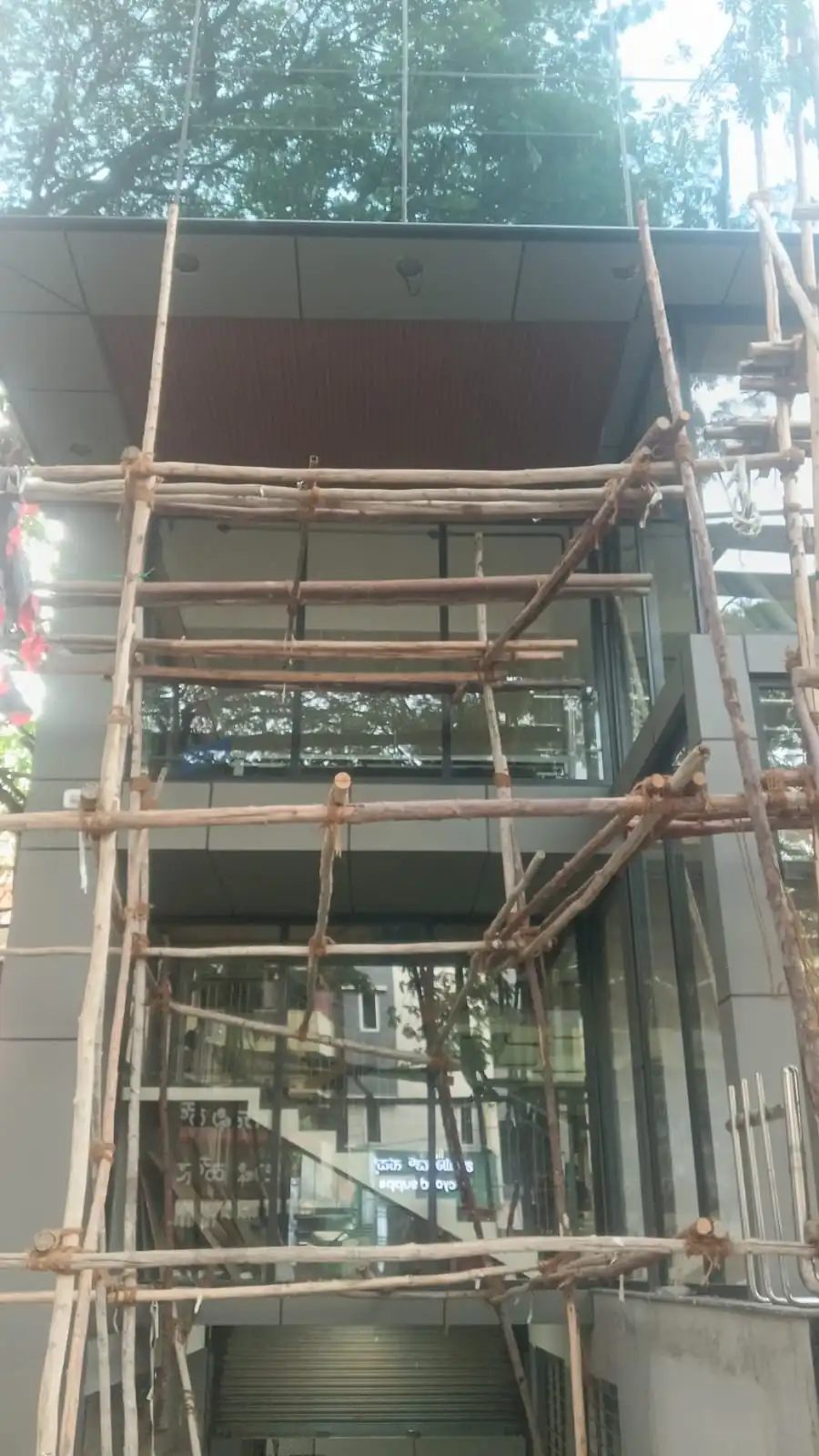 Incubex facade work